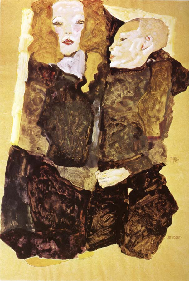 Egon Schiele The Brother